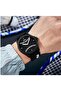Adult Unisex Analog Watch, Black 38-864-002, 43 mm - 3