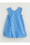 Vizyon New Season Crew Neck Floral Baby Girl Dress