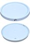 All Purpose BPA Free Heavy Duty Plastic Pail Paint Bucket 18 LTR, White - 5