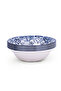 Lighthouse Blue 6-Inch Ceramic Cereal Bowl (Set of 4)