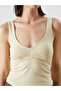 Sparkling Choices V Planting Gathered Women's Undershirt from Shining Store - 4