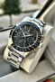 Men's Wrist Watch Stainless Steel Cord All Indicators Active Original Gift Box and Bracelet - 3