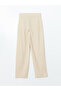 Linen Blend Women's Pleated Pants - 6