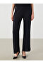 Elastic Waist Textured Women's Trousers - 2