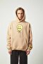 Drew Balloon Oversize Sweatshirt Hoodie Cream Tr30012