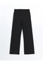 Lcw Vision Wide Leg Women's Trousers with Elastic Waist (S5) - 5