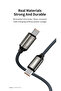 كيبل لانيكس LS56CC بطول 2متر شحن سريع 100واط USB-C إلى USB-C متوافق مع أجهزة تايب سي وايفون 15-16 - 3
