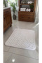 Bonny Soft and Absorbent White 2-Piece Floor Mat Set – Modern, Stylish and Non-Slip Surface 60X90 & 50X60 cm - 3