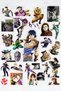 Jojo No Kimyou Na Bouken Part1 Part2 Anime Phone Laptop Adhesive Foil Sticker Pack (30 Pcs)