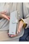 Women's Stone Multi-Eye Wallet with Coin and Card Compartments - 4