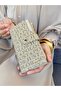 Women's Sand Multi-Eye Wallet with Coin and Card Compartments - 5