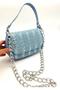 Angel Bag Accessory Sequin Denim Fabric, Denim Bag (Will Be Sent with 100 cm Chain) - 4