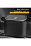 Bmw 7 Series F01 2008-2009-2010-2011-2012-2013-2014-2015 Auto Garbage Bin with Lid Black Compatible - 4