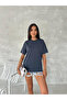Women's Crew Neck Short Sleeve Modal Blend Fabric T-Shirt - 5