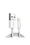 Cable for iPhone USB - Lightning MFI 1m 2.4A white