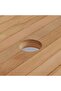 Garden Table 180x90x75 cm Solid Teak Wood - 5