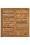 Folding Garden Table 90x90x75 cm Solid Acacia Wood - 6