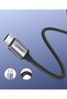 Cablu USB - micro USB 1m gri - 10