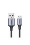 Cablu USB - micro USB 1m gri