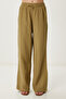 Oversize Muslin Shirt Trousers Set Lsa0014 Olive Green - 4