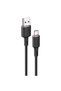 Cablu USB - USB-C 3A 1.2m negru