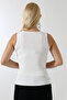    Women's V-Neck Knitwear Blouse - 7