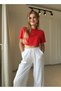 Crop Basic T-shirt - 7