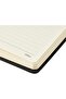 EN118L GY A5 80gsm Leather Cover 96 Sheets Notebook - 7