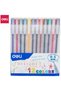 Gel Pen 12 Color Bullet Tip 0.5 mm (EG119-12C) - 4