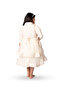 Two Toned Layered Party Dress Beige - 4