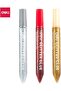 Glitter Glue Tube 3-Pieces 12 ml, Multicolour - 3
