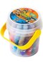 24 Colors Felt Pen Set, Washable Fiber bullet tip 4mm, Round Barrel, Assorted Color - 2