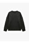 Long Sleeve Crew Neck Sweater Oversize Sweater - 2