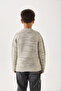 Boy's Knitwear Sweater – Crew Neck and Long Sleeve Casual Model - 4