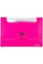 A4 13 Pocket Expanding File Folder with Elastic Closure and View Window, Assorted - 2