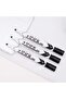 Think 2-5mm Chisel Tip Dry Erase Markers 1x12Piece, Black - 6