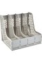 Magazine Container, Gray