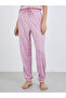 Solid Short Sleeve T-Shirt and Cuffed Pyjama Set - 4