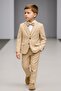 Boy's Planet Jacketed Tuxedo Suit / Jacket, Pants, Vest, Shirt and Bow Tie Is Slim Fit - 5