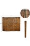 FFD Bamboo Roller Blind Window Curtain Natural Bamboo Blind with Roller Bamboo Shades Light 100cm - 6