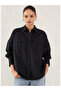 Black Pocket Detail Buttoned Shirt