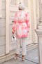 Patterned Hijab Shirt Powder 700 - 5