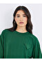 Solid Side Split Regular Fit T-Shirt - 3