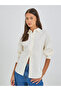 Solid Long Sleeve Oversized Shirt
