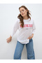 Slogan Print Oversized T-Shirt - 6