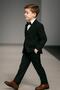 Boy's Planet Jacketed Tuxedo Suit / Jacket, Pants, Vest, Shirt and Bow Tie Is Slim Fit - 2