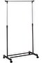 Stainless Steel Elevation Type Folding Clothes Hanger Single Pole