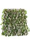 Makeup Toy Expandable Bamboo Garden Fence with Artificial Green Ivy Leaves