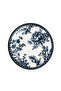 Rhapsody 8-Inch Dark Blue Ceramic Salad Plate (Set of 1)