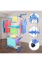 3 Layers Clothes Drying Rack Folding Clothes Rail Of Clothes Hanger - 6